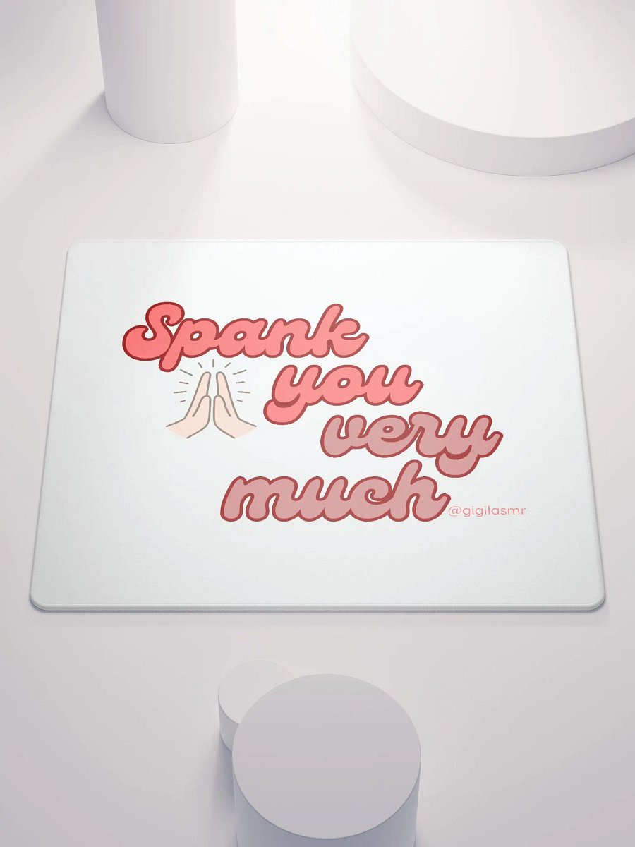Spank You Gaming Mousepad (transparent) product image (1)