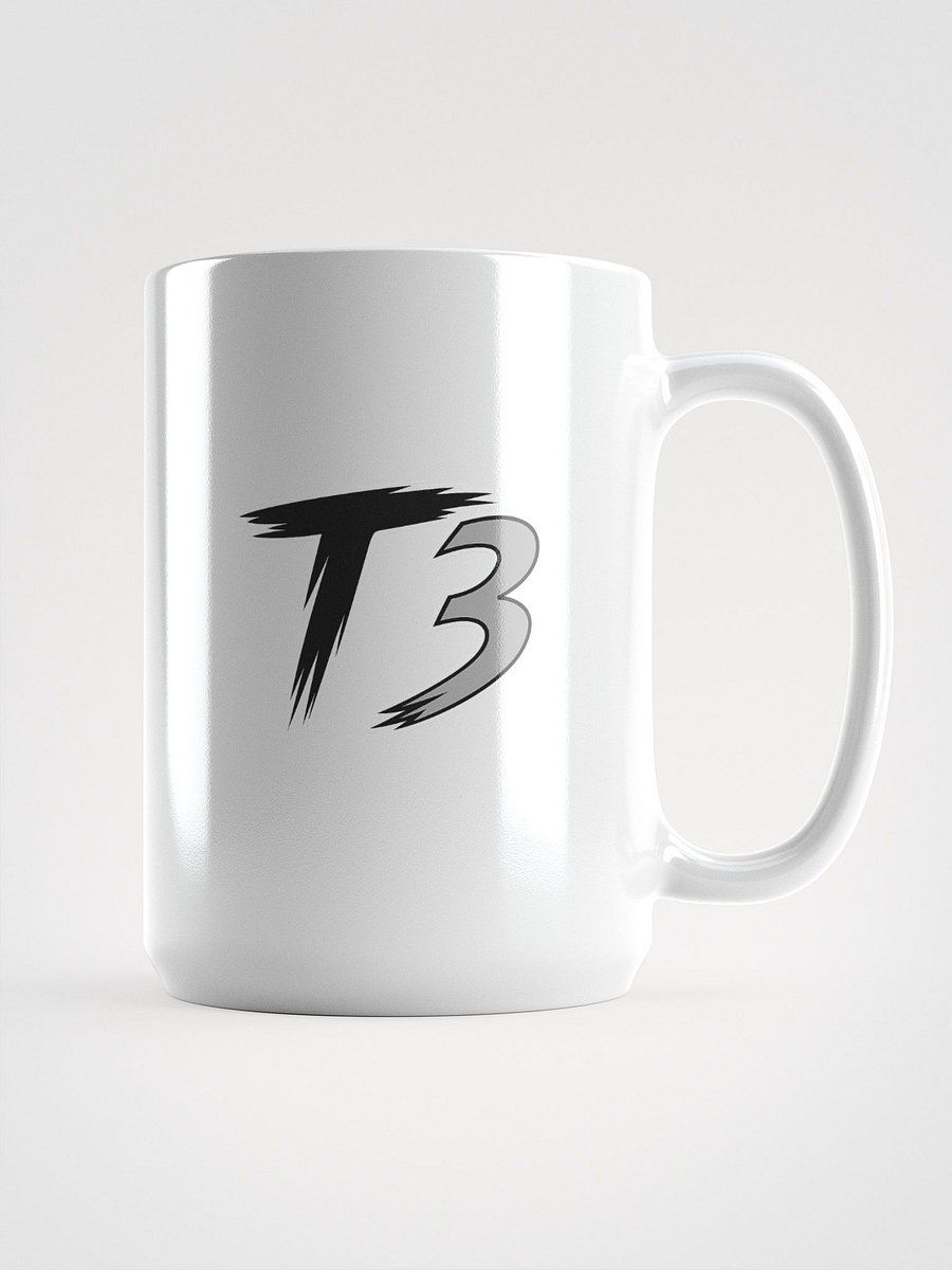 T3 White Glossy Mug product image (2)