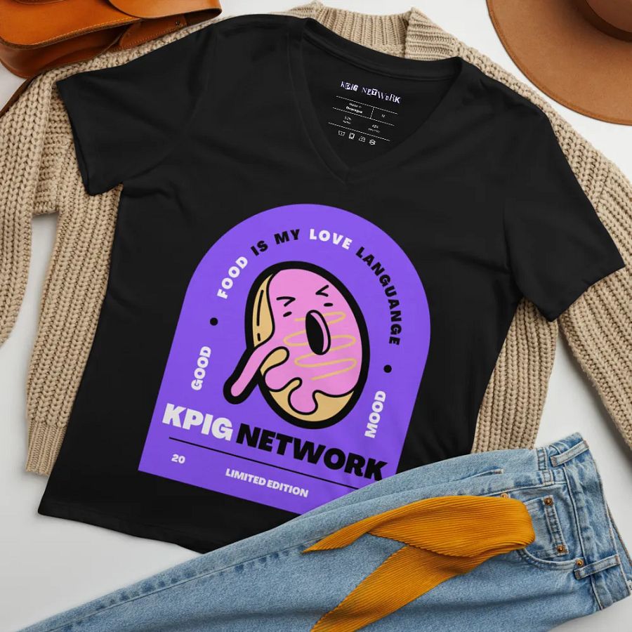Food is my Love Language V Neck product image (7)