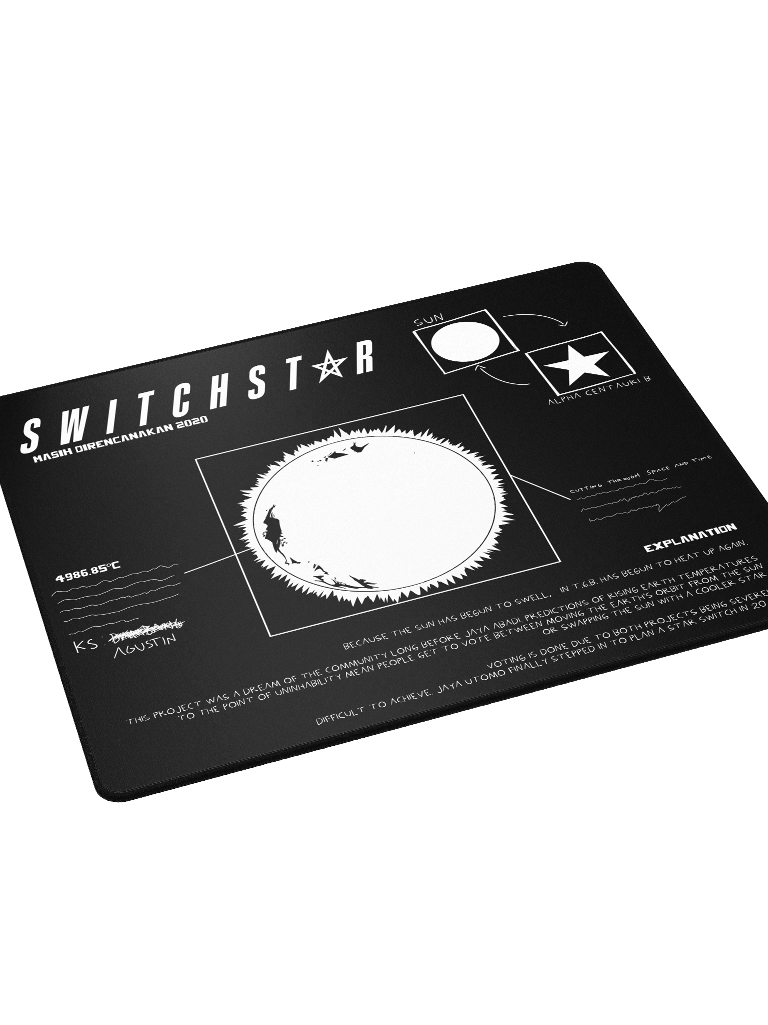 DESKMAT | SWITCHSTAR (BLACK EDITION) product image (4)