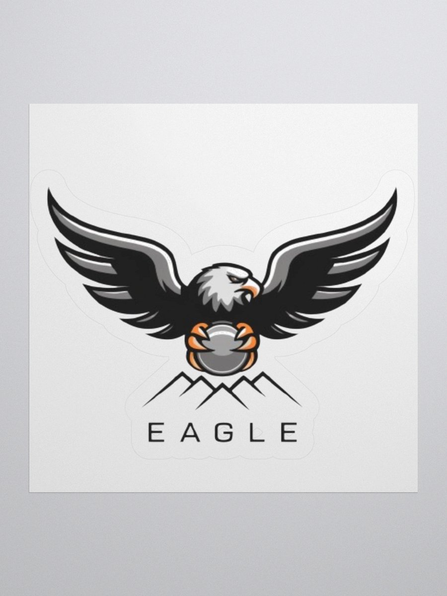 Majestic Eagle Vinyl Sticker - Nature-Inspired Design product image (1)
