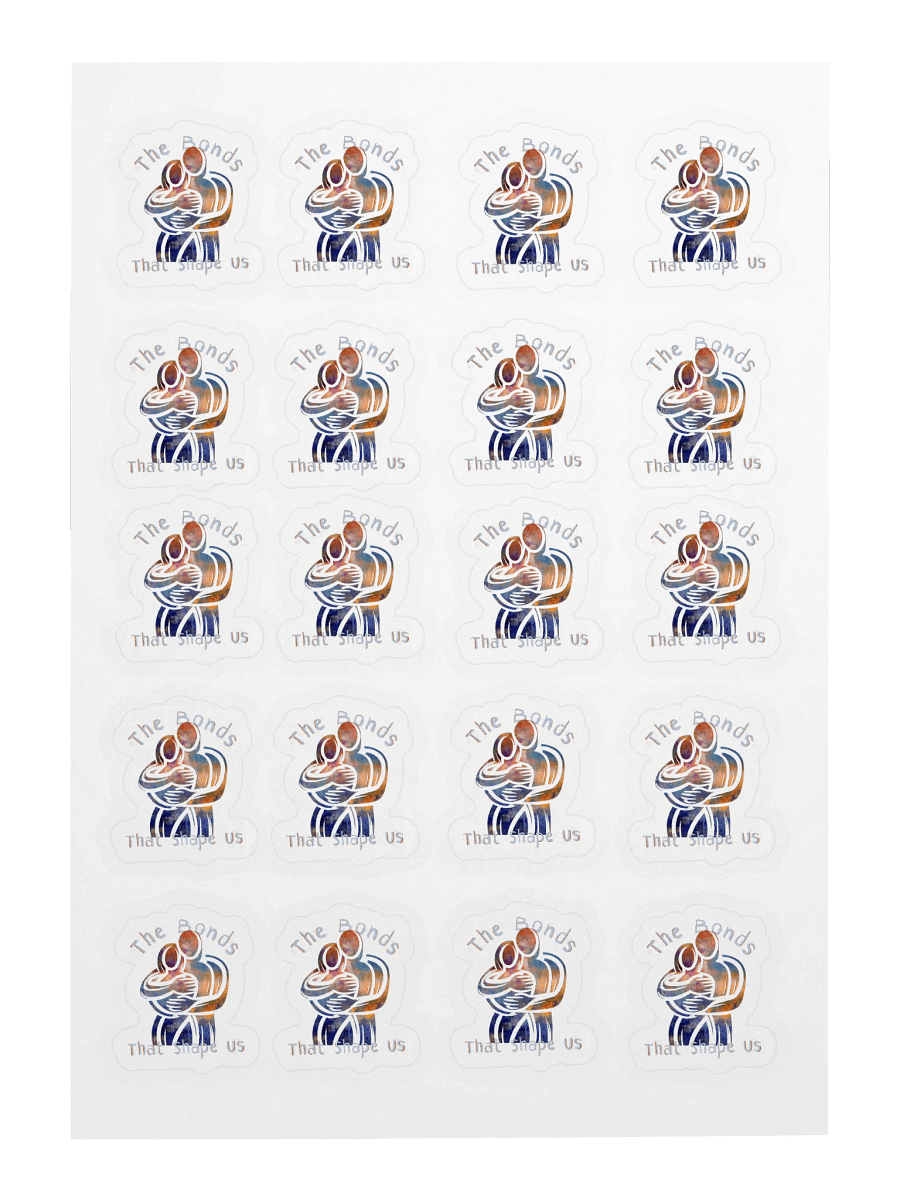 The Bonds That Shape Us Kiss Cut Sticker Sheet product image (3)