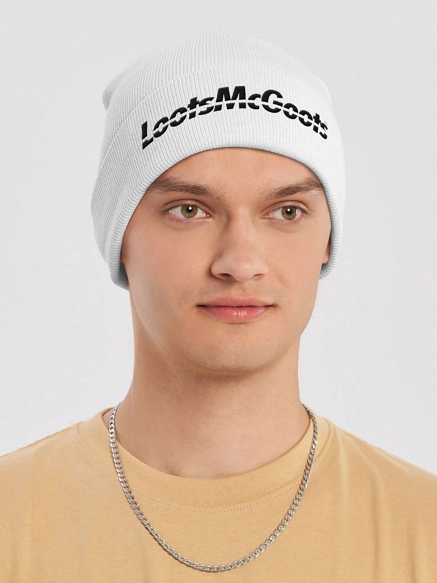 Monochrome Light Mode Beanie product image (6)