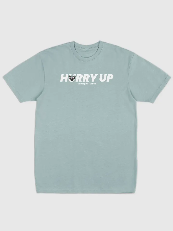 Hurry Up Unisex Heavyweight Tee product image (4)