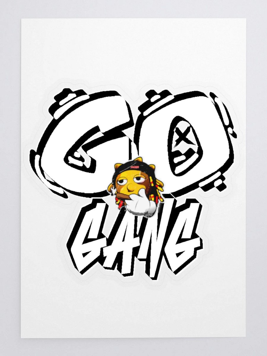 GO GANG STICKER product image (3)