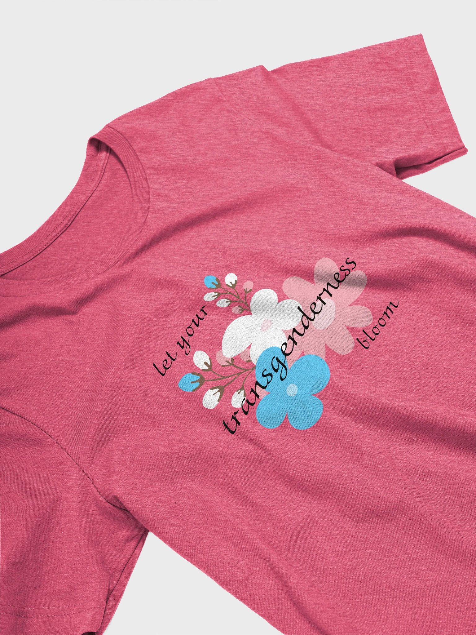 let your transgenderness bloom t-shirt product image (3)