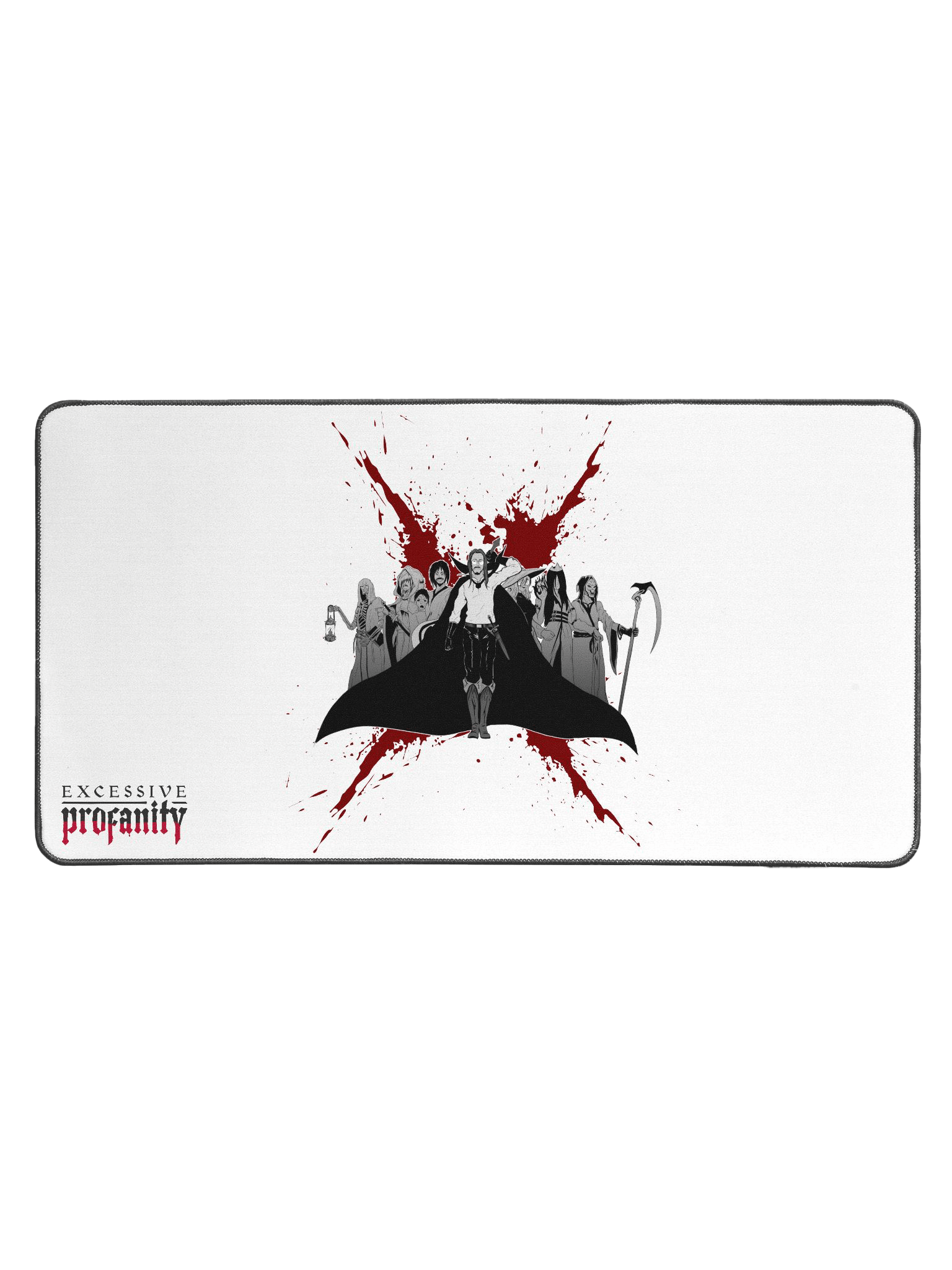 3rd Anniversary Desk Mat (White): the E(x)ecutioners product image (1)