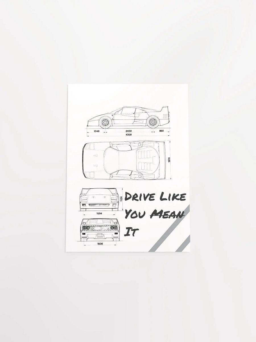Vintage Sports car poster product image (7)