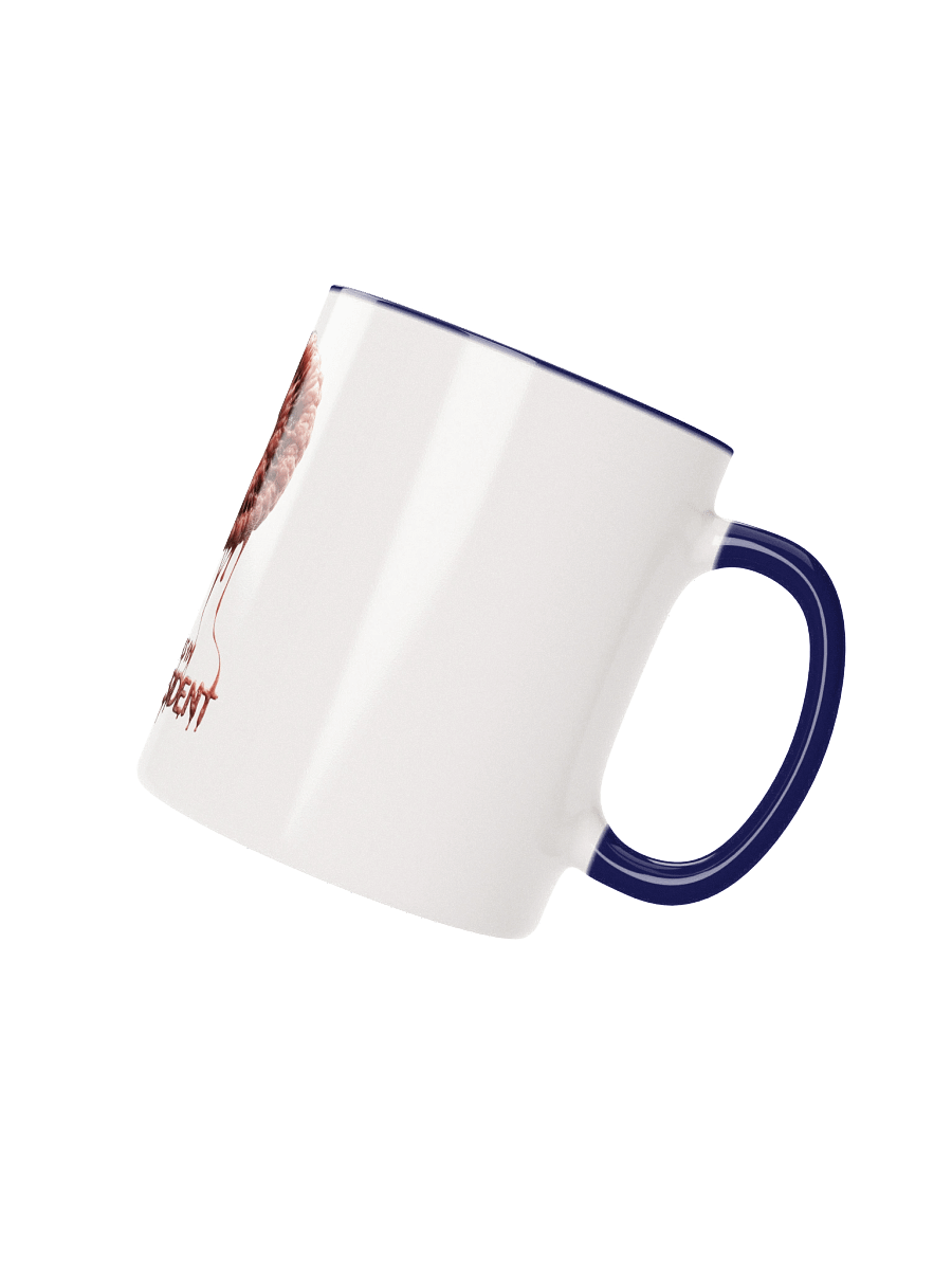 P as in president ceramic mug with color inside by dark alphabet product image (22)