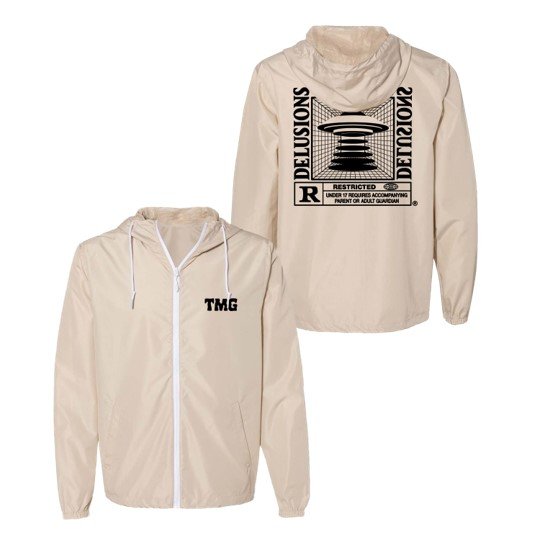 Delusions Khaki Windbreaker product image (1)