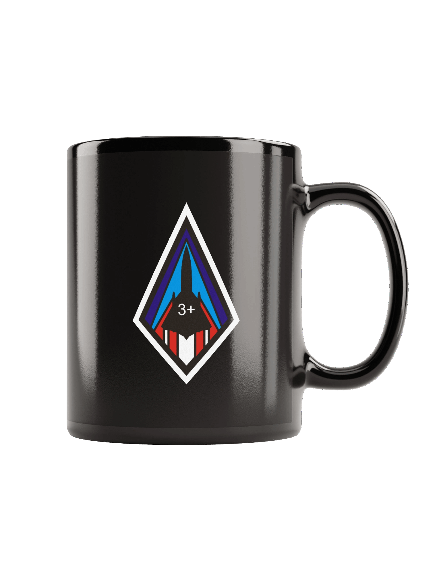 Lockheed SR-71 Blackbird Patch Ceramic Mug product image (1)