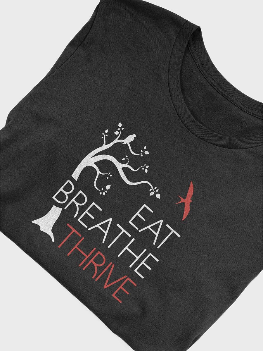 Eat Breathe Thrive | black t-shirt product image (5)