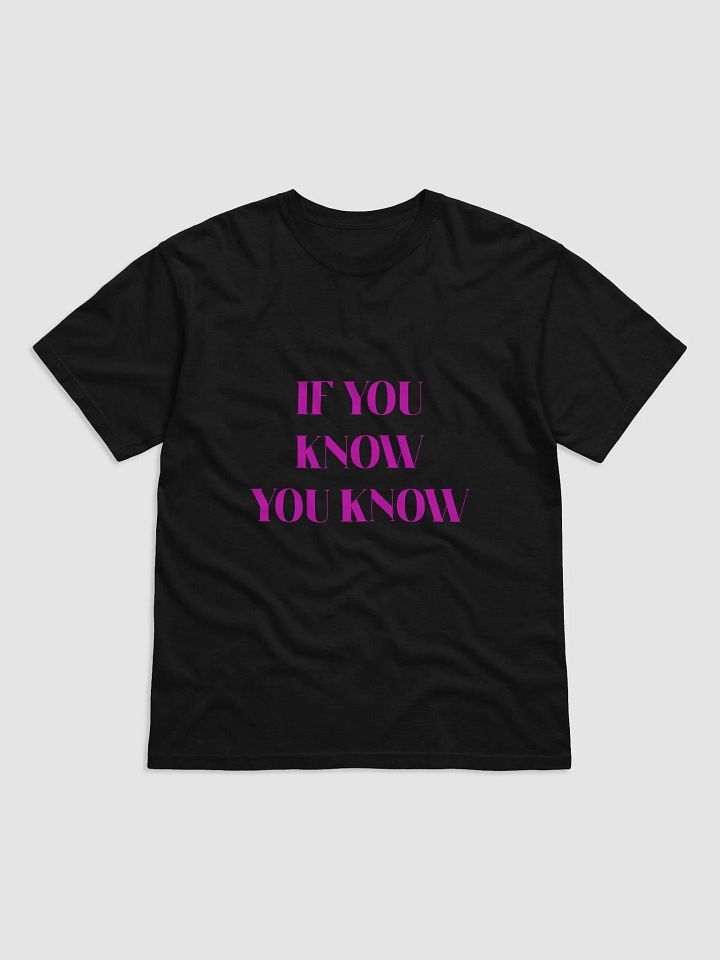 IF YOU KNOW,YOU KNOW(PINK PRINT) product image (1)