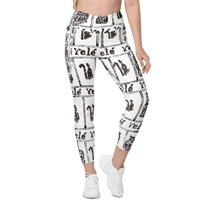 Yelé Royalty Symbolic Crossover Leggings with Pockets product image (1)