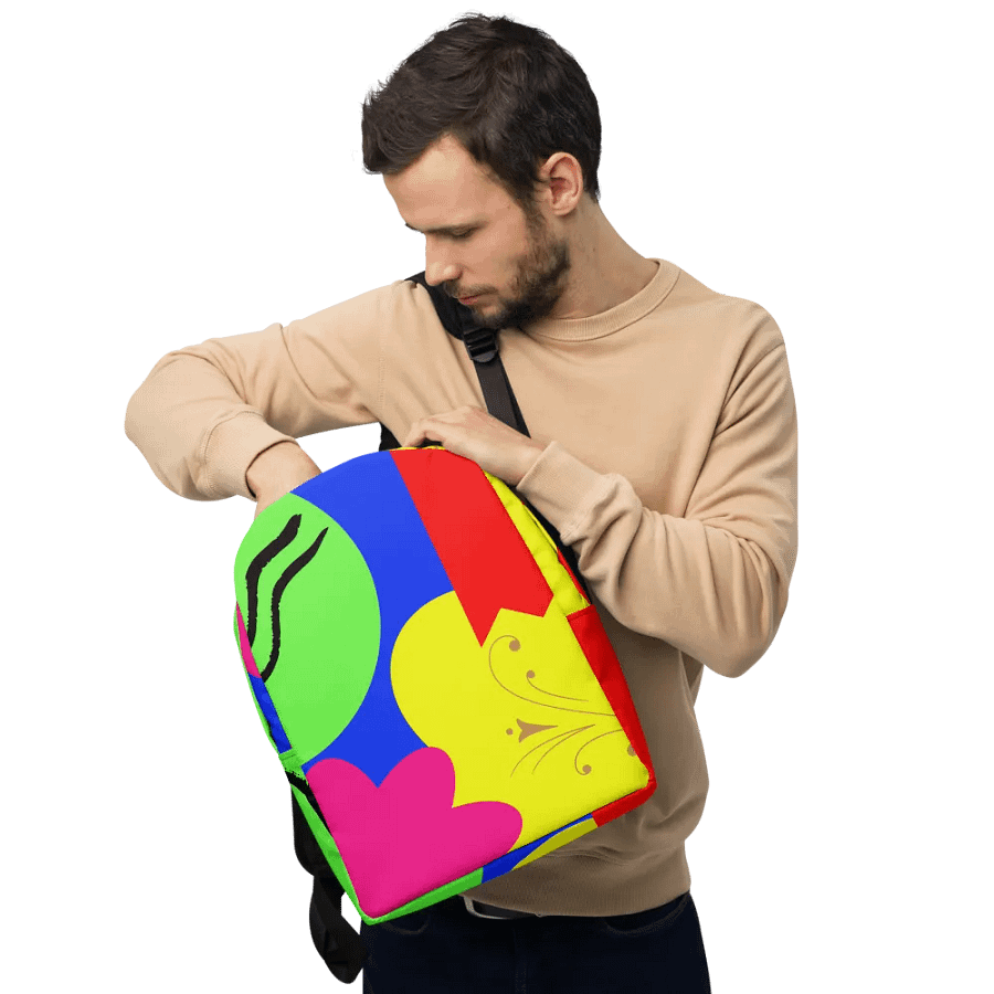 Modern Art Backpack product image (7)