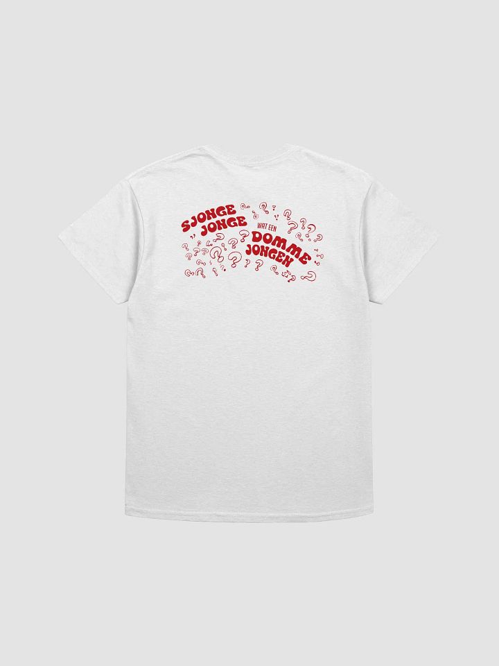 Domme Jongen - Regular T-Shirt - wit product image (2)