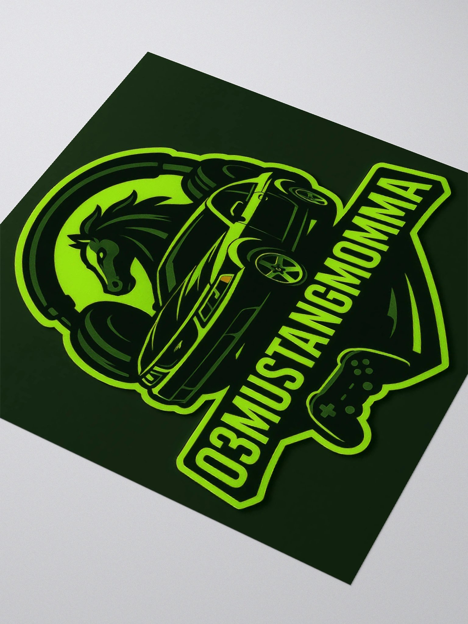 Momma Logo Sticker product image (3)