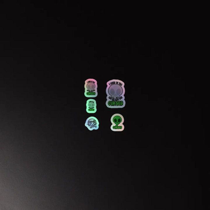 All I Got Was Cursed - Priest - Holo Sticker Sheet product image (2)