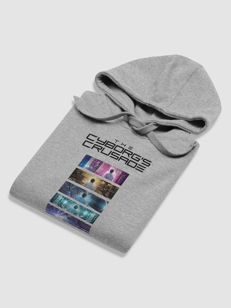 The Cyborg's Crusade Black Logo Cotton Heritage Unisex Premium Hoodie product image (24)