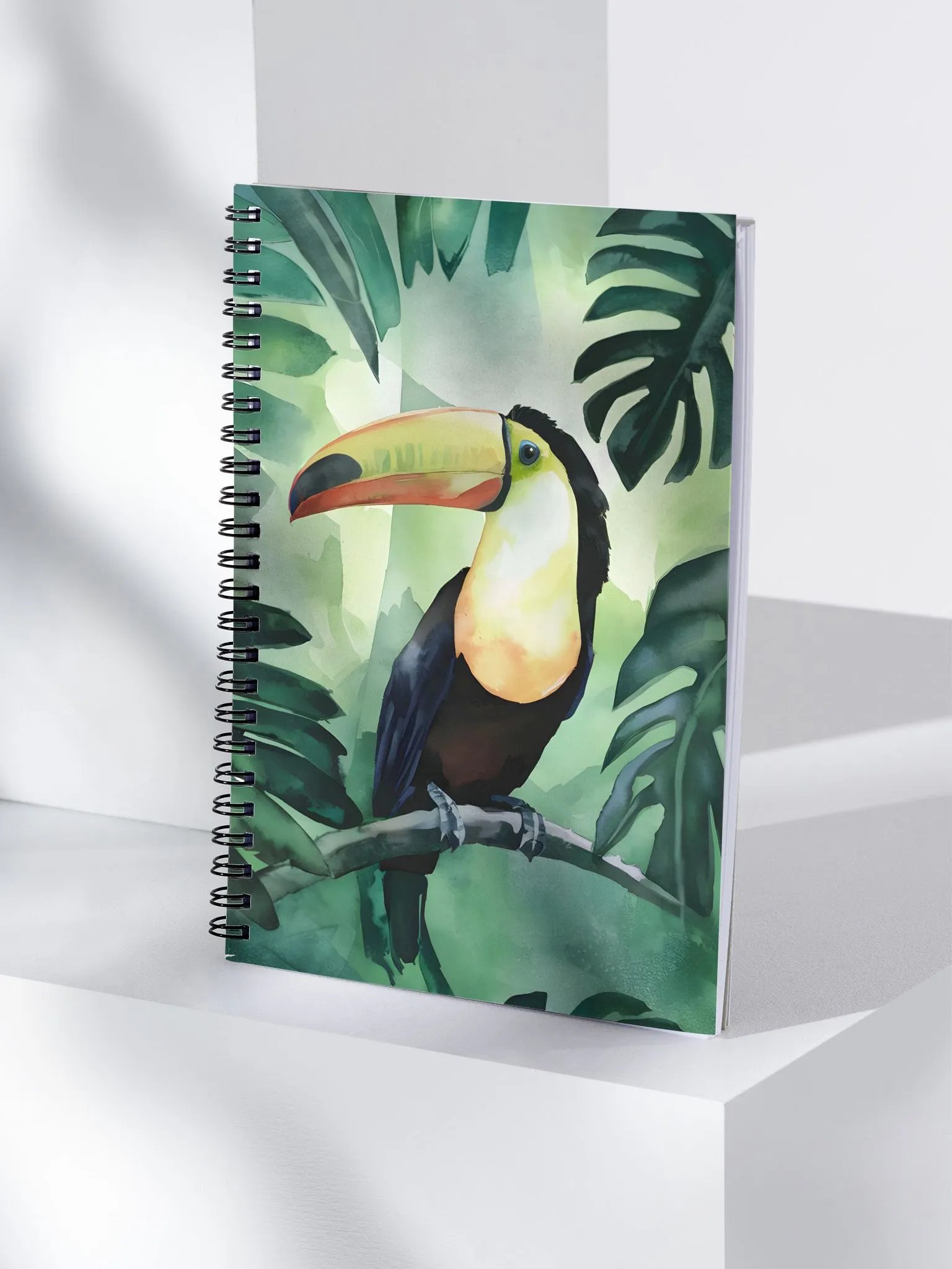 Toucan Tropic Spiral Notebook product image (4)