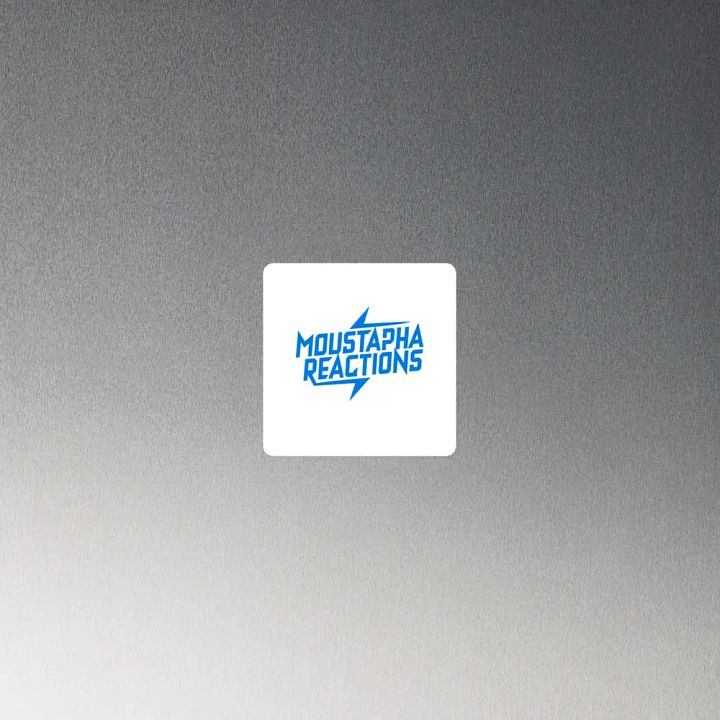 Electric Blue Lightning Die-Cut Magnets product image (4)