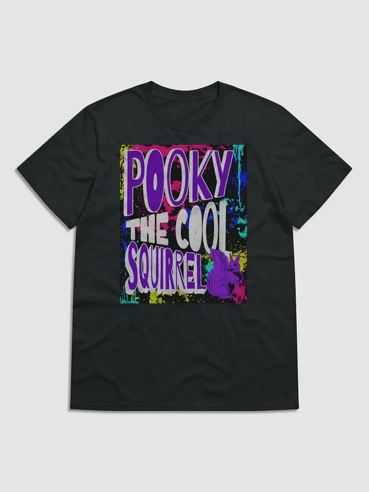 Pooky the Cool Squirrel Splatter T-Shirt product image (1)