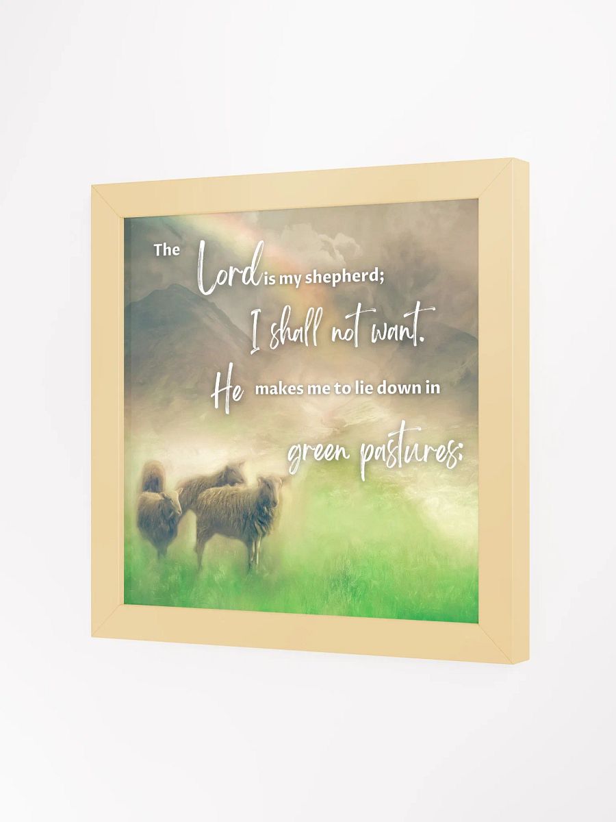 My Shepherd Framed Print product image (2)