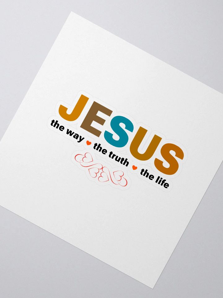JESUS. THE WAY, THE TRUTH, THE LIFE. product image (7)