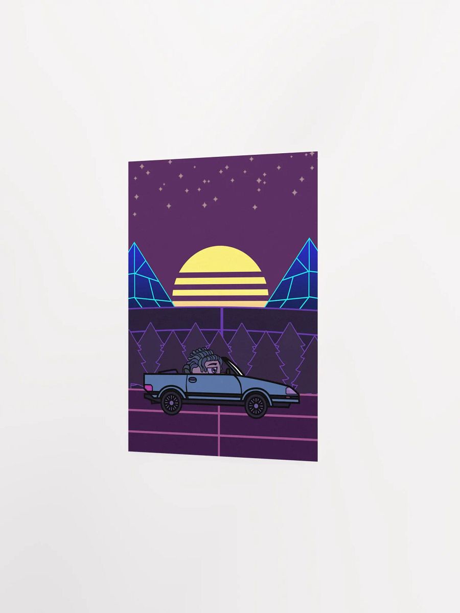 Synth Ride Poster product image (10)