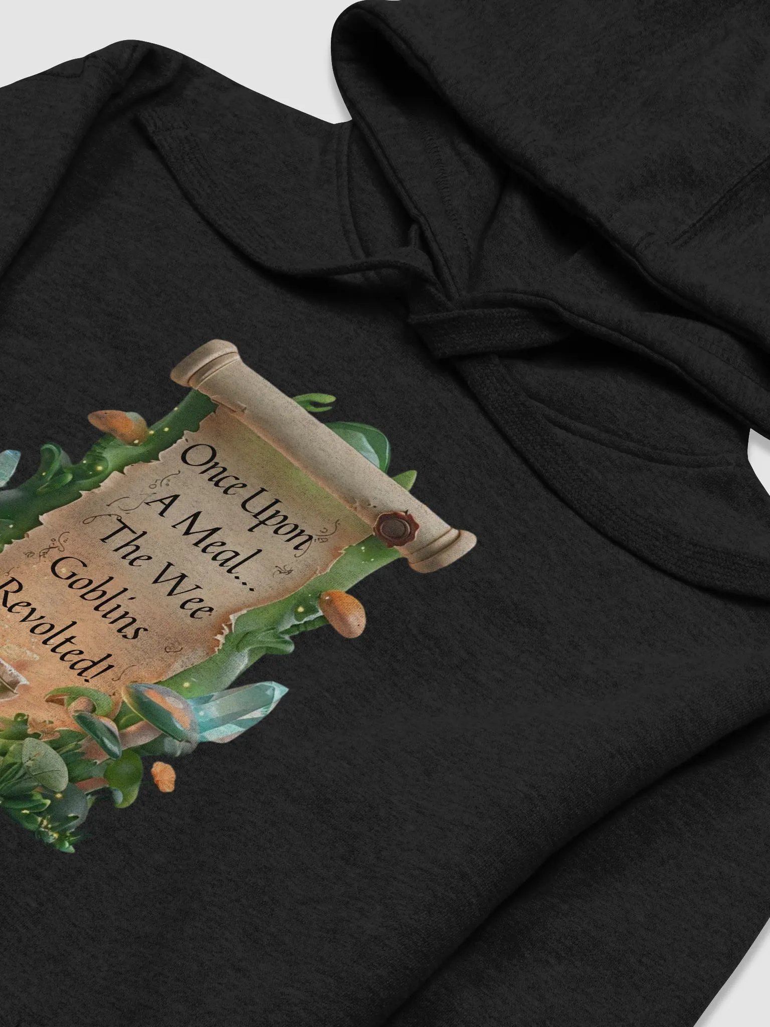 Funny Mom Hoodie – ‘Once Upon A Meal, The Wee Goblins Revolted!’ Cozy Parenting Sweatshirt product image (31)