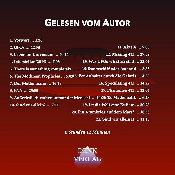 GT12: UFOs - Gedankenspiele Thema - Hörbuch product image (2)