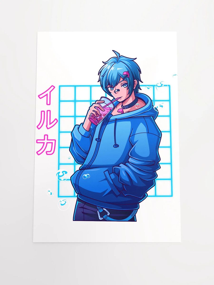 Dolphin Streetwear Matte Paper Poster product image (1)