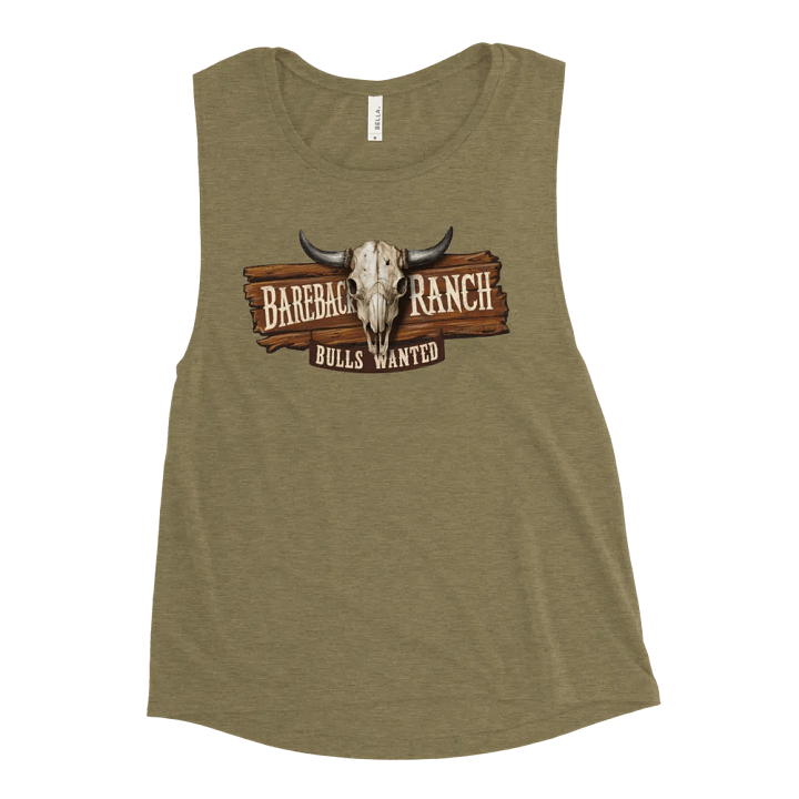 Bareback Ranch Flowy Women's Tank Top product image (2)