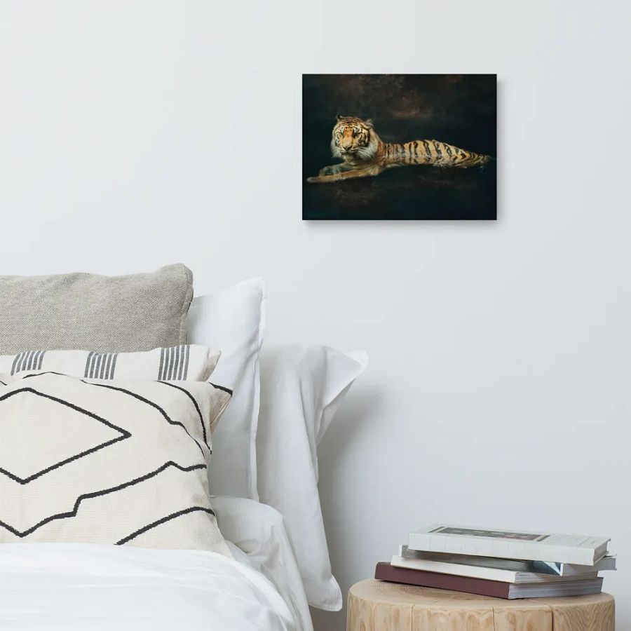 Tiger In Water Canvas product image (6)