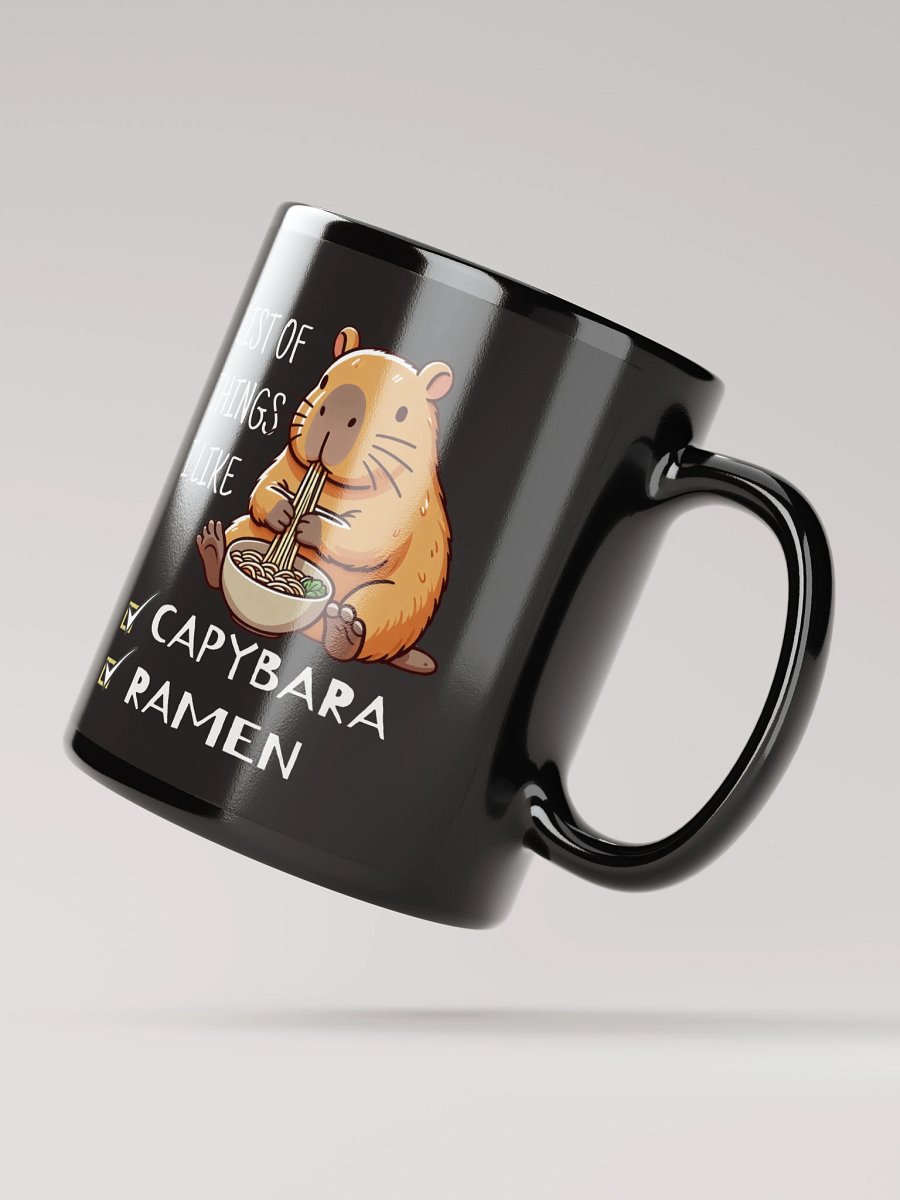 Capybara Ramen Delight Mug product image (3)