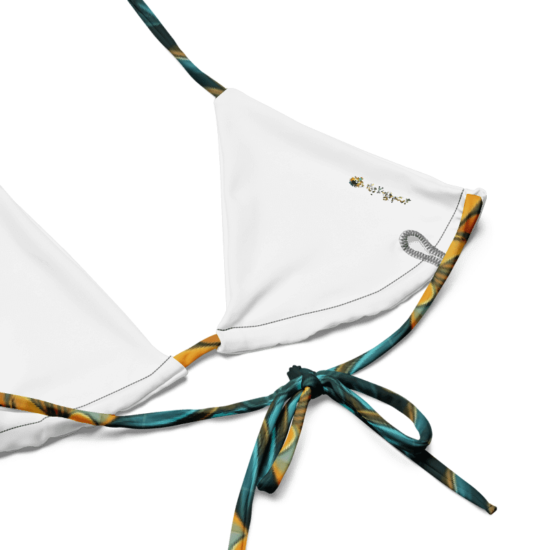 Lotus blue string bikini product image (3)