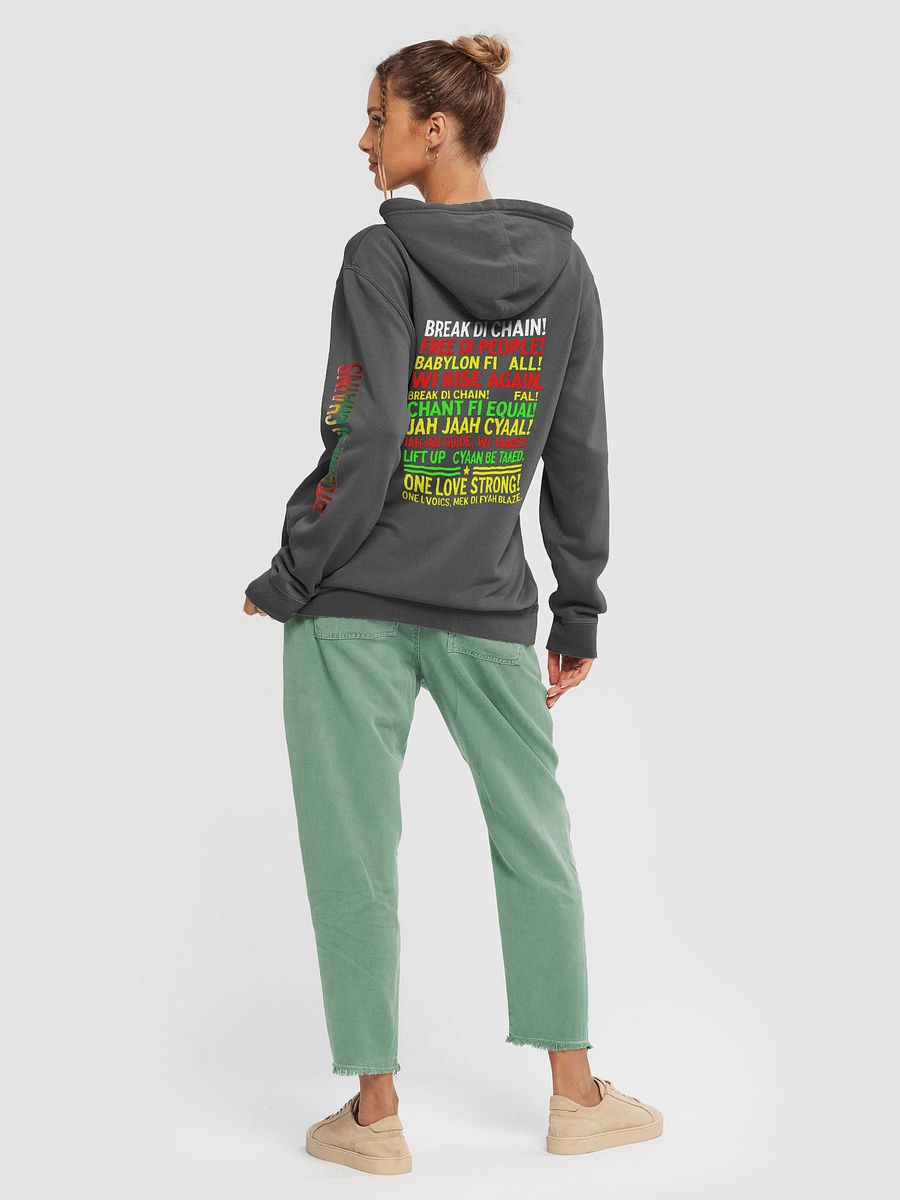 🔥 Break Di Chains x Independent Trading Co. – Pigment Dyed Hoodie product image (4)