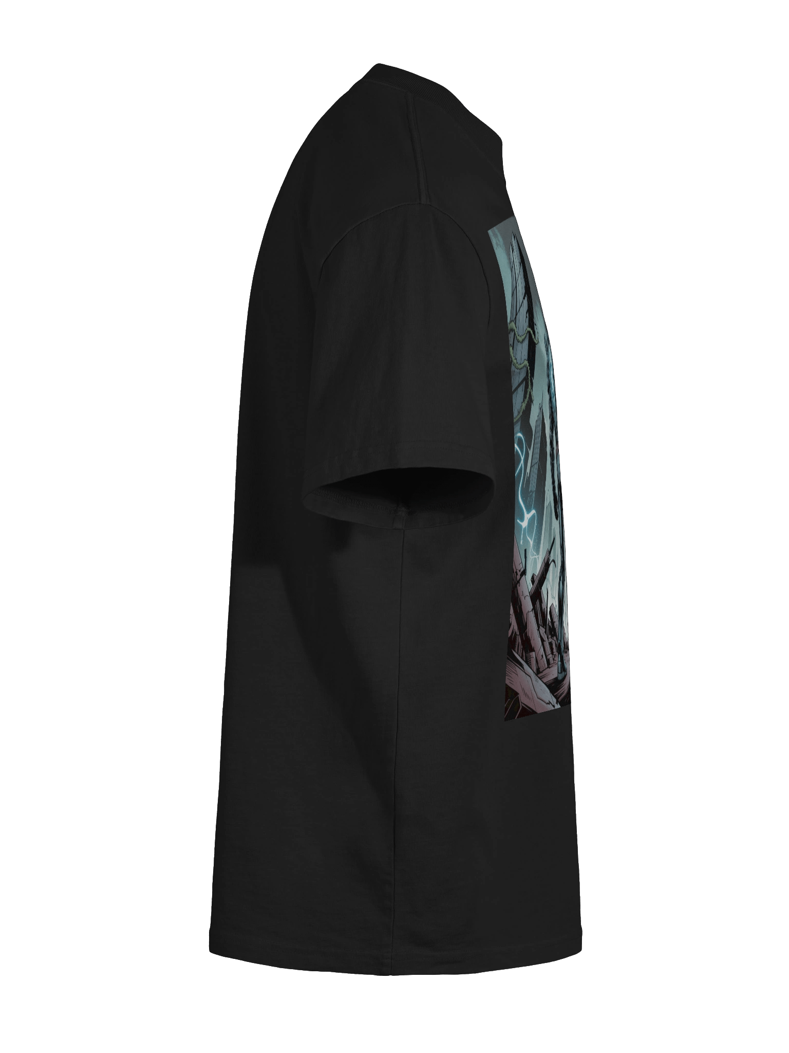 Eternal Dominion: Apocalypse Inspired Oversized Faded T-Shirt product image (11)