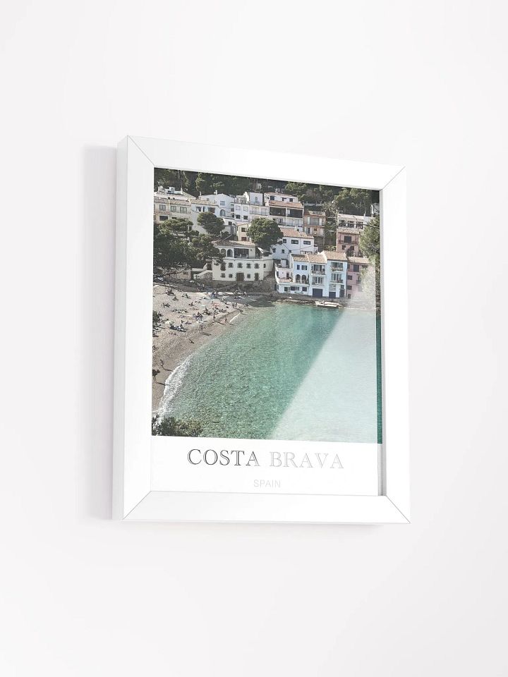 Costa Brava Cala Sa Tuna - Framed High-Quality Matte Poster product image (2)