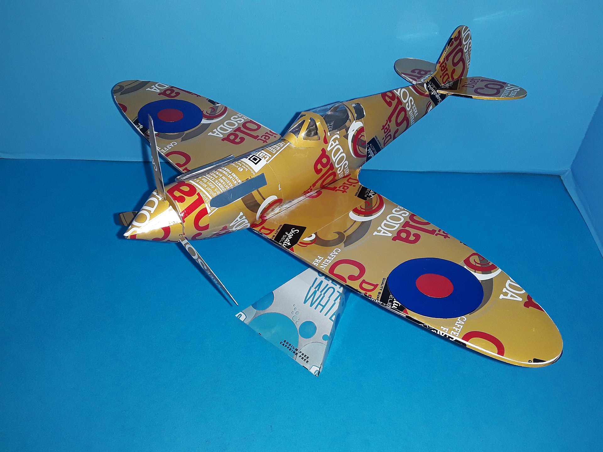 Soda Can Supermarine Spitfire DIGITAL Plans product image (2)