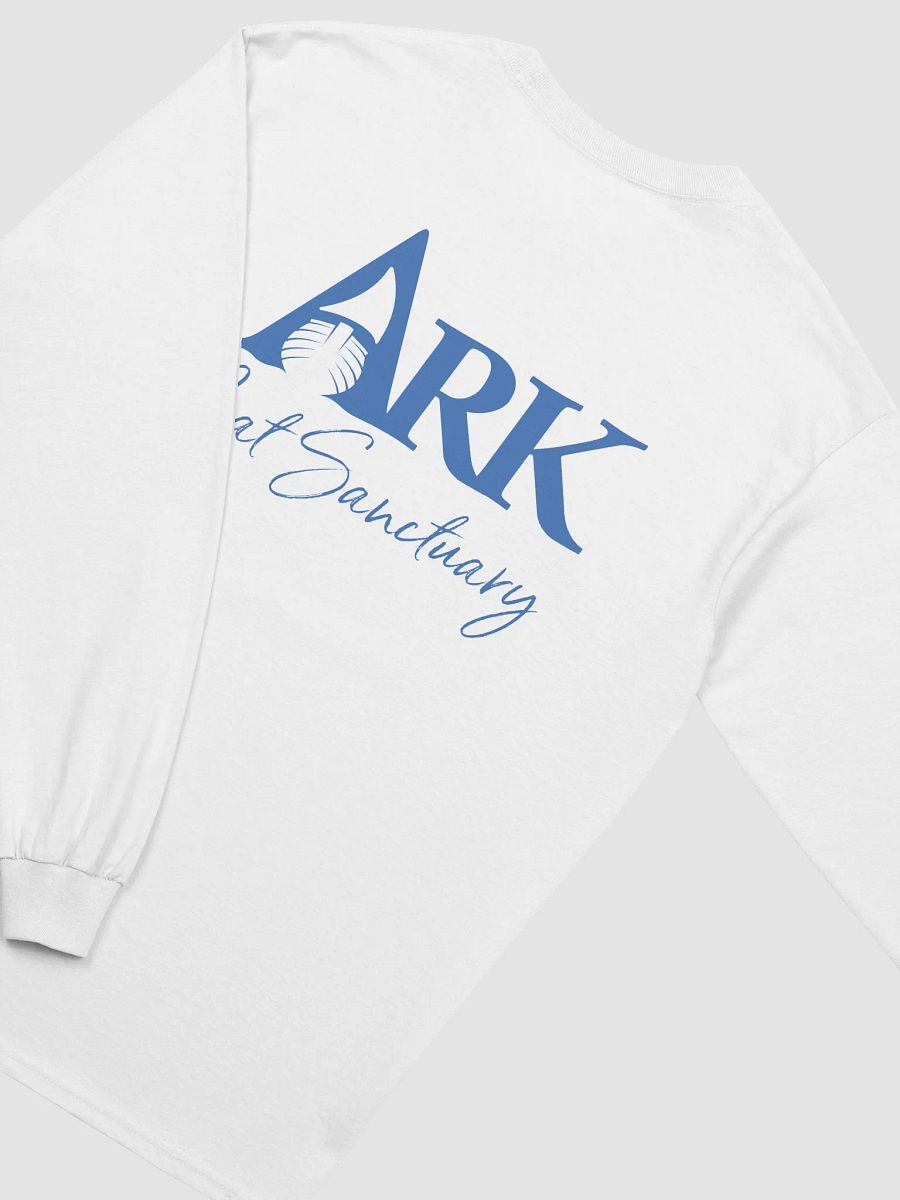 Ark Long Sleeve White T-Shirt - Front and Back Logos product image (4)