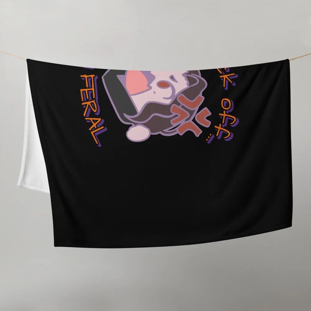 I'm Feral Blanket product image (21)