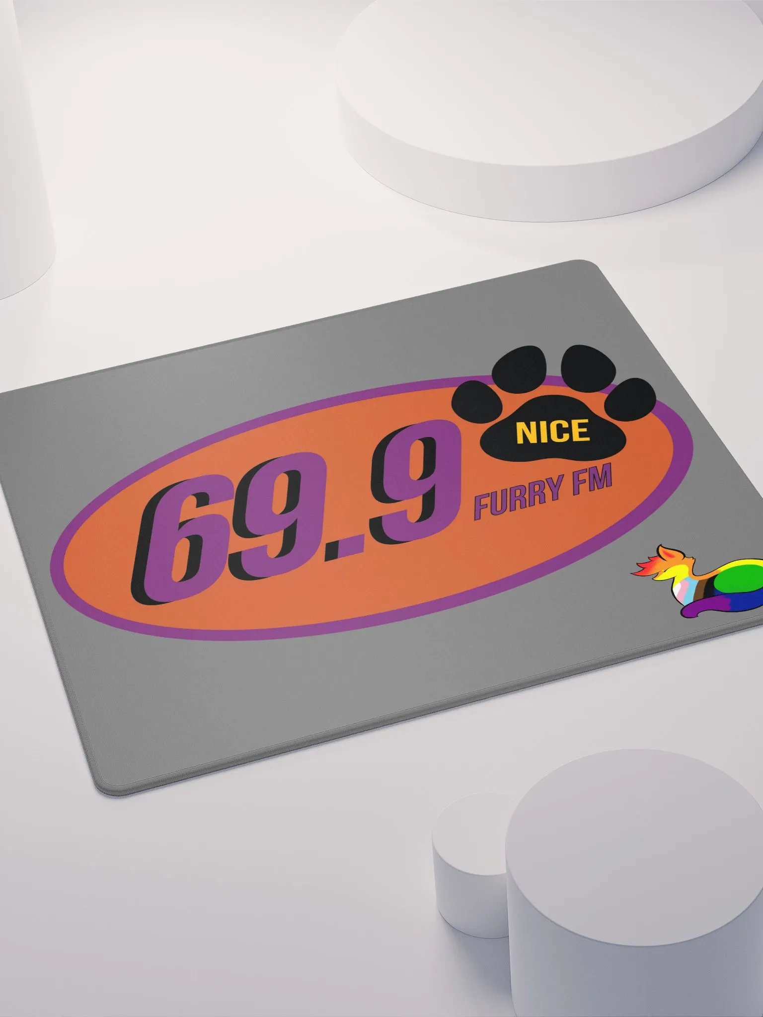 "69.9 Furry FM" Mousepad product image (4)
