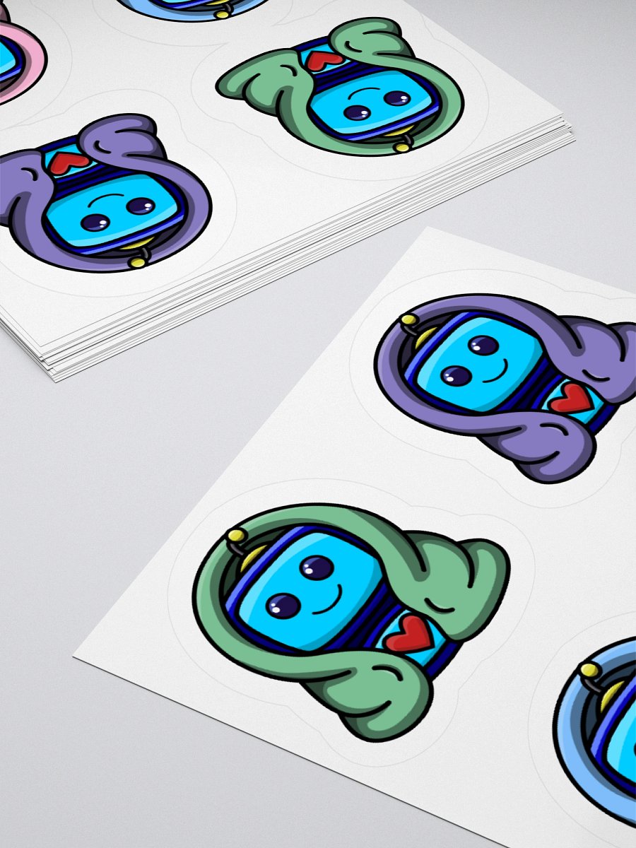 KuluCozy Quad Color Sticker Sheet product image (4)