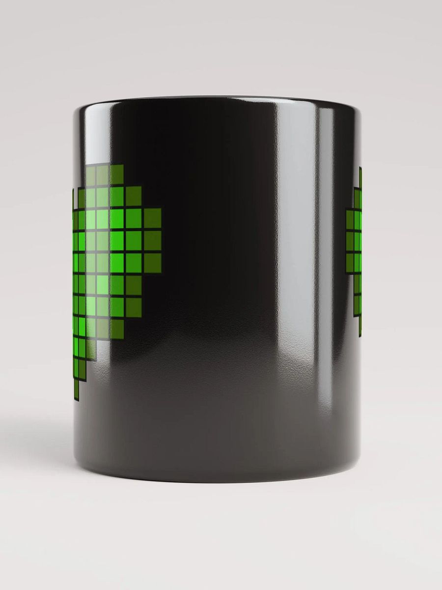 Irish Heart Black Glossy Mug product image (3)