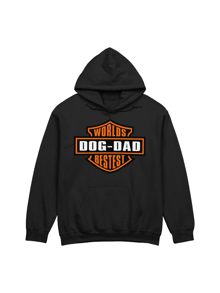 Dog Dad Biker Design Hoodie product image (1)