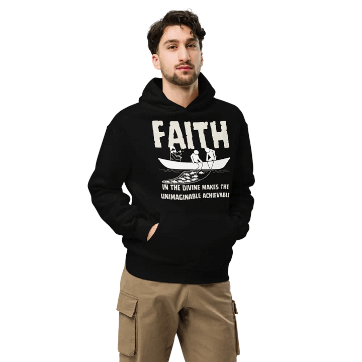 Faith in the Devine oversize Unisex Hoodie product image (1)