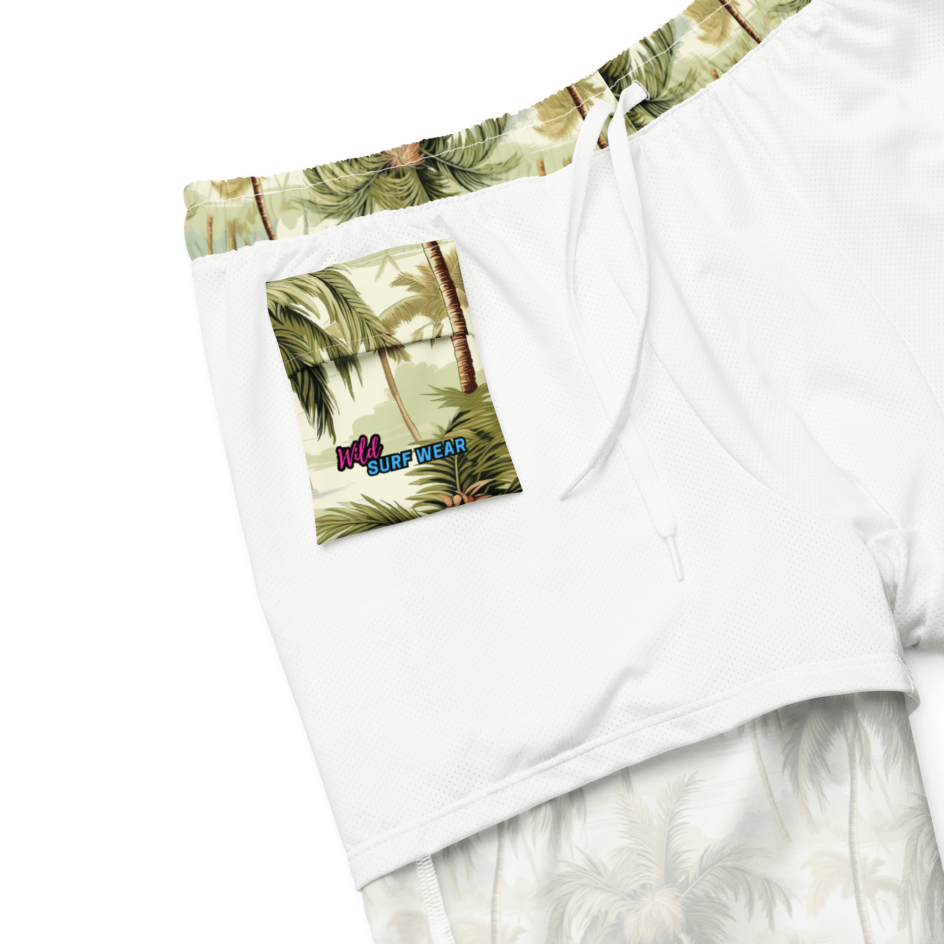 Vintage Caribbean Tropical Swim Trunks product image (6)