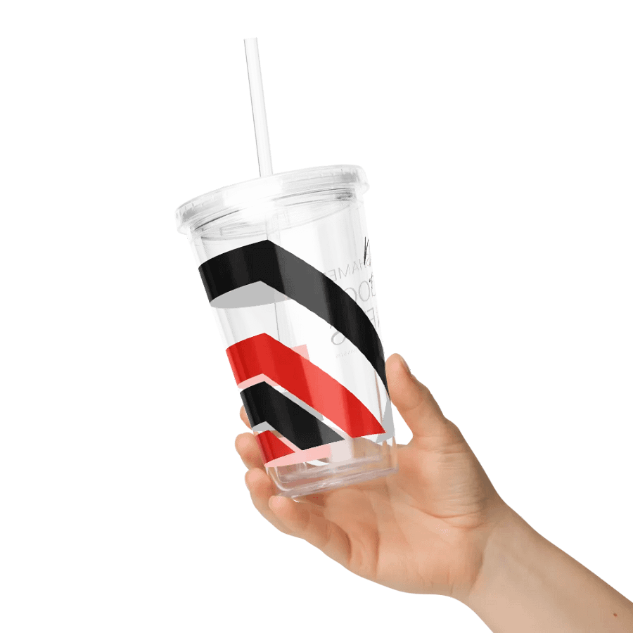 'Not Ashamed of the Good News' Bent Color Lines Tumbler product image (11)