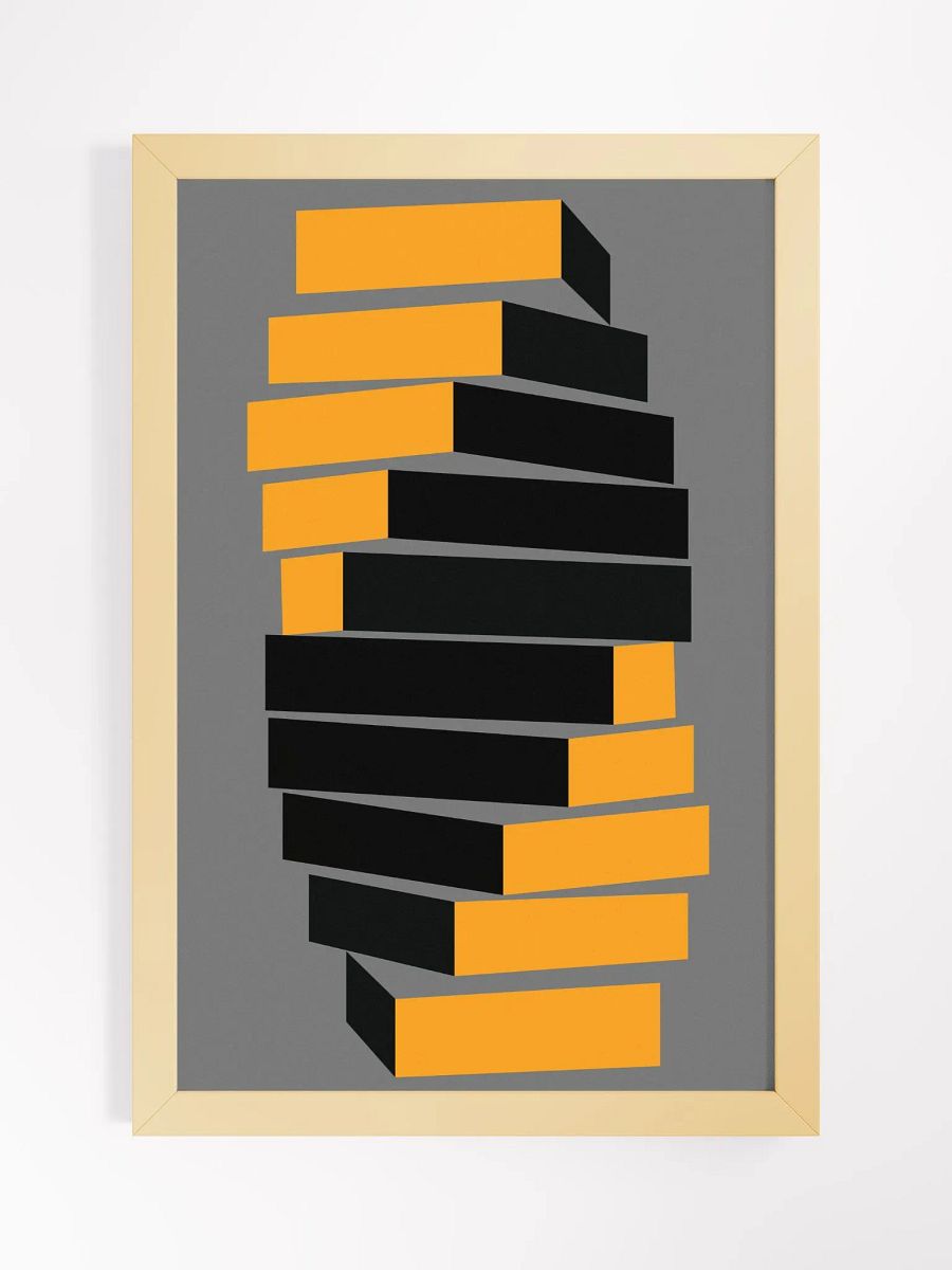 Orange & Black spiral product image (19)